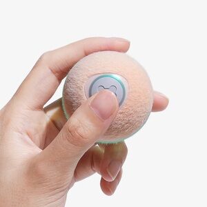 Cheerble Wicked Ball M3, Automatic Interactive Moving Cat Toy Apricot Recharge
